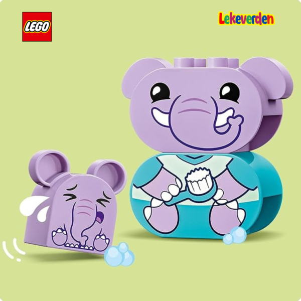 LEGO DUPLO Mine første daglige rutiner: Bath Time 10413 (15 stykker)_Beste julegave til 2 år gamle jenter_6