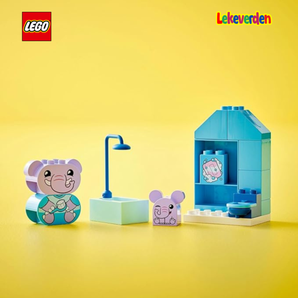 LEGO DUPLO Mine første daglige rutiner: Bath Time 10413 (15 stykker)_Beste julegave til 2 år gamle jenter_7