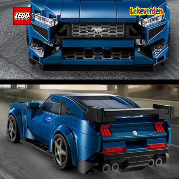 LEGO - Ford Mustang Dark Horse-sportsbil 76920 | Lego speed champions_8