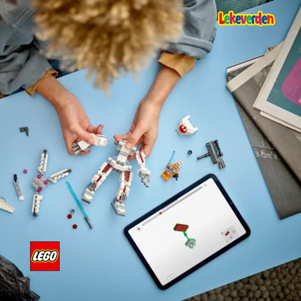LEGO Star Wars Luke Skywalker X-Wing-robot 75390| Nye LEGO® sett og leker | Offisielle LEGO® leker | Lego byggesett for barn 5-12 år | Samlegaveide for barn 5-12 år_8