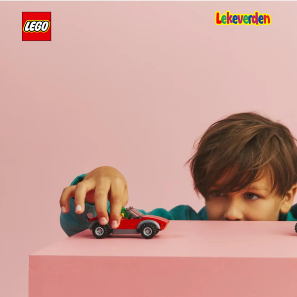 LEGO City 60392, Politimotorsykkel på biljakt | Nye LEGO® sett og leker | Offisielle LEGO® leker | Lego byggesett for barn 5-12 år | Samlegaveide for barn 5-12 år | Flerfarget_8