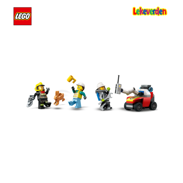 LEGO City 60374, Brannvesenets kommandobil | Nye LEGO® sett og leker | Offisielle LEGO® leker | Lego byggesett for barn 6-12 år | Samlegaveide for barn 6-12 år | Flerfarget_8