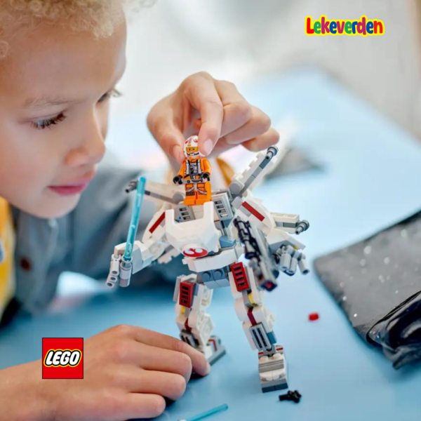 LEGO Star Wars Luke Skywalker X-Wing-robot 75390| Nye LEGO® sett og leker | Offisielle LEGO® leker | Lego byggesett for barn 5-12 år | Samlegaveide for barn 5-12 år_9