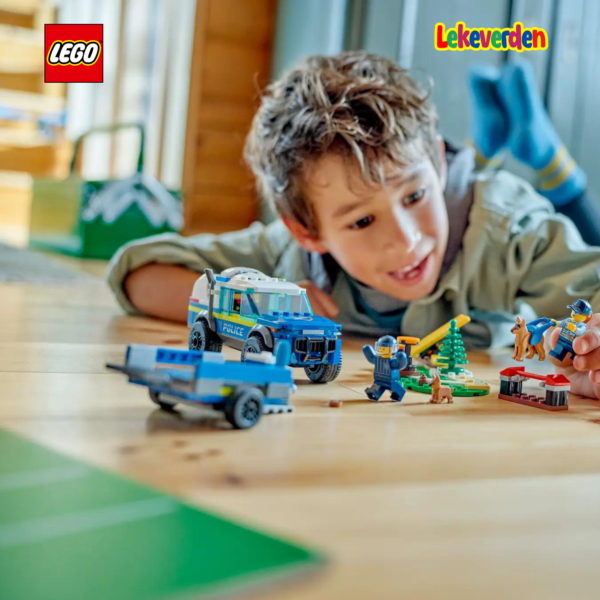 LEGO City 60369, Mobilt treningssett for politihunder | Nye LEGO® sett og leker | Offisielle LEGO® leker | Lego byggesett for barn 7-12 år | Samlegaveide for barn 7-12 år | Flerfarget_9
