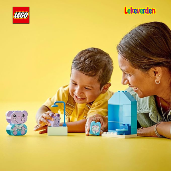 LEGO DUPLO Mine første daglige rutiner: Bath Time 10413 (15 stykker)_Beste julegave til 2 år gamle jenter_9