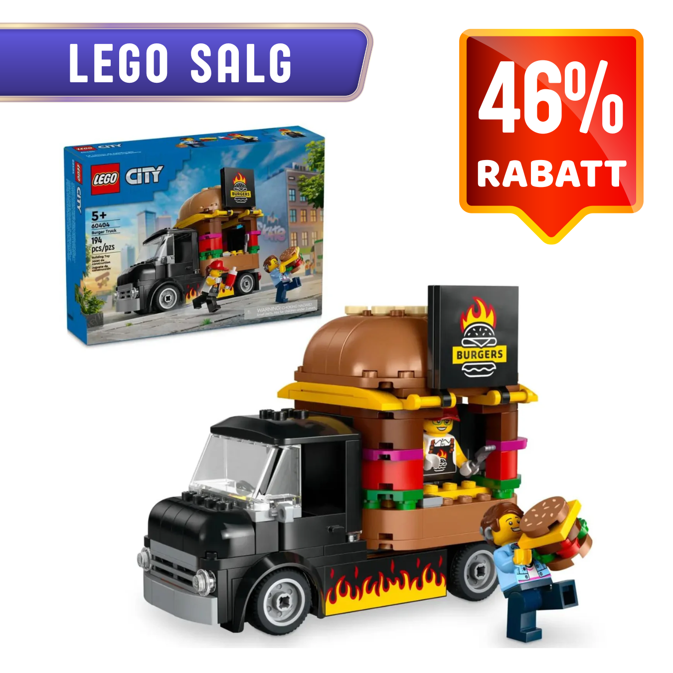 LEGO 60404 Burgertruck | LEGO City 60404