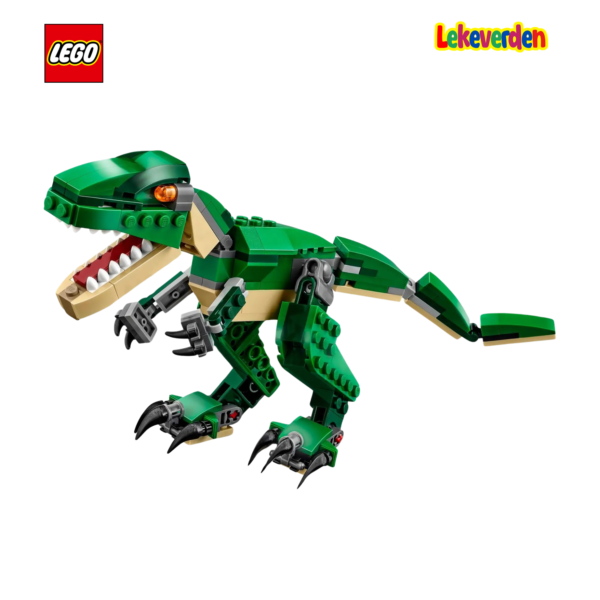 Lego creator 31058 grønn dinosaur | nye lego® sett og leker | offisielle lego®-leker | lego byggesett for barn 5-12 år | julegaver til barn 5-12 år | flerfarget_10