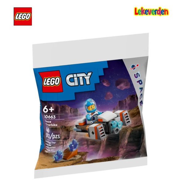 Lego city 30663 romsykkel | nye lego® sett og leker | offisielle lego®-leker | lego byggesett for barn 5-12 år | julegaver til barn 5-12 år | flerfarge_2