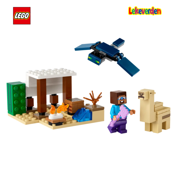 Lego minecraft 21251 steve's desert expedition | nye lego® sett og leker | offisielle lego®-leker | lego byggesett for barn 5-12 år | julegaver til barn 5-12 år | flerfarget_2