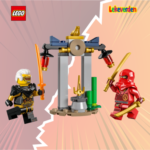 Lego ninjago 30650 kai og rapton i tempelkamp | nye lego® sett og leker | offisielle lego®-leker | lego byggesett for barn 5-12 år | julegaver til barn 5-12 år | flerfarget_3