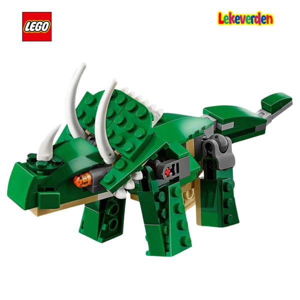 Lego creator 31058 grønn dinosaur | nye lego® sett og leker | offisielle lego®-leker | lego byggesett for barn 5-12 år | julegaver til barn 5-12 år | flerfarget_4