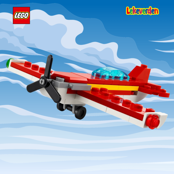 Lego 30669 ikonisk rødt flue | nye lego® sett og leker | offisielle lego®-leker | lego byggesett for barn 5-12 år | julegaver til barn 5-12 år | flerfarget_4