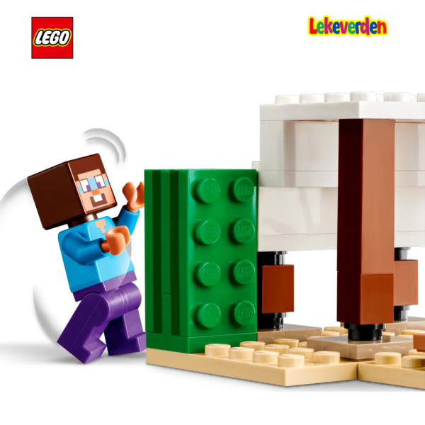 Lego minecraft 21251 steve's desert expedition | nye lego® sett og leker | offisielle lego®-leker | lego byggesett for barn 5-12 år | julegaver til barn 5-12 år | flerfarget_4