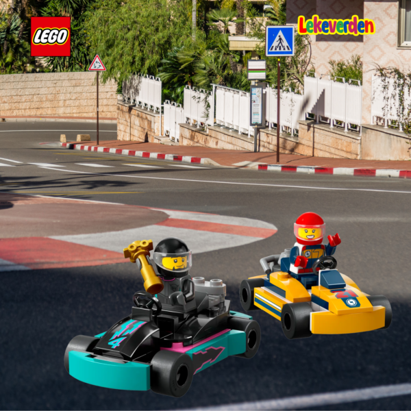 Lego city 60400 gokart og racerfører | nye lego® sett og leker | offisielle lego®-leker | lego byggesett for barn 5-12 år | julegaver til barn 5-12 år | flerfarget_4