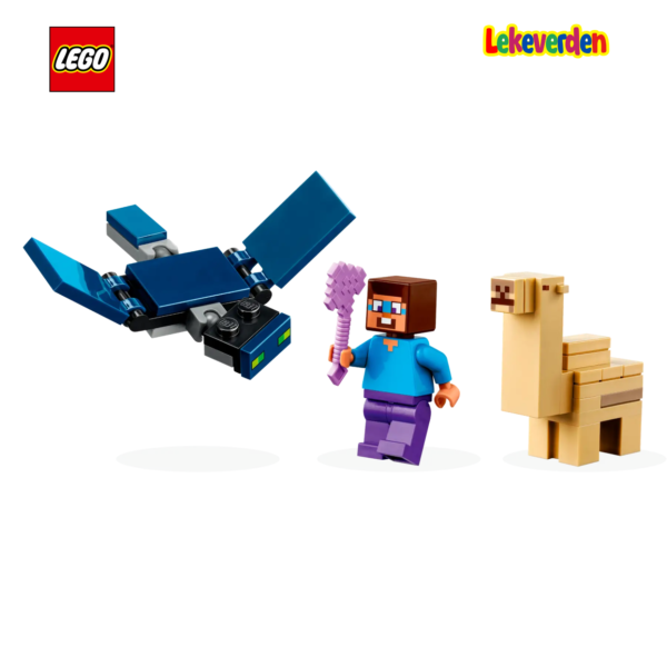 Lego minecraft 21251 steve's desert expedition | nye lego® sett og leker | offisielle lego®-leker | lego byggesett for barn 5-12 år | julegaver til barn 5-12 år | flerfarget_5