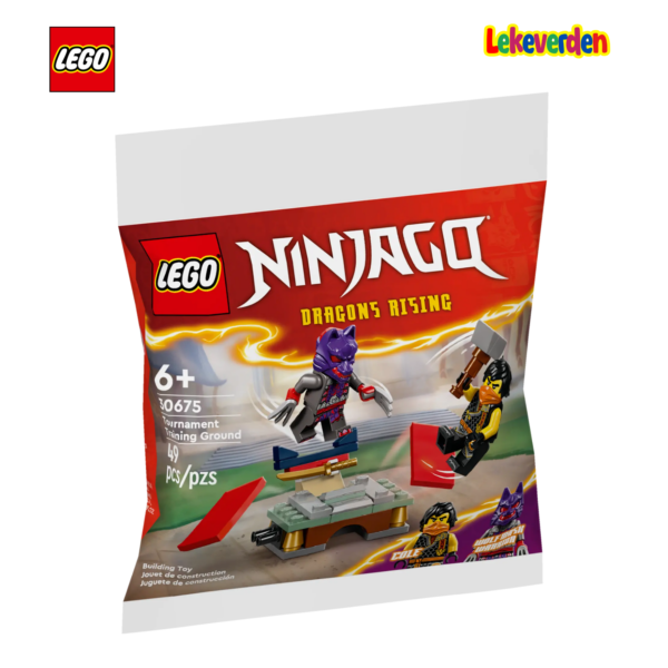 Lego ninjago 30650 kai og rapton i tempelkamp | nye lego® sett og leker | offisielle lego®-leker | lego byggesett for barn 5-12 år | julegaver til barn 5-12 år | flerfarget_6