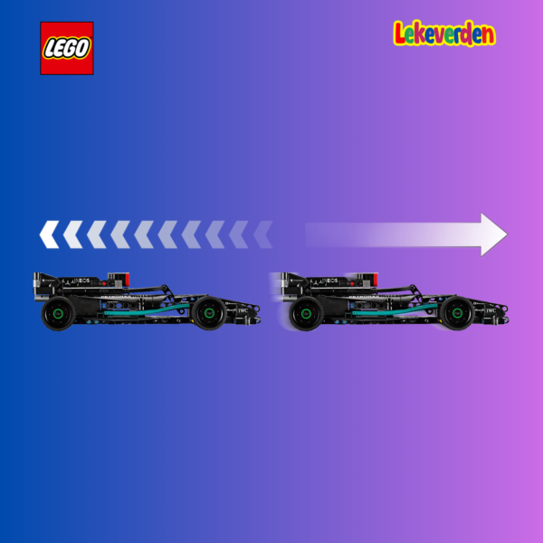 Lego 42165 technic mercedes amg f1 w14 pullback | nye lego® sett og leker | offisielle lego®-leker | lego byggesett for barn 5-12 år | julegaver til barn 5-12 år | flerfarget_6