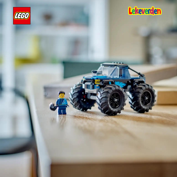 Lego city 60402 blå monstertruck | nye lego® sett og leker | offisielle lego®-leker | lego byggesett for barn 5-12 år | julegaver til barn 5-12 år | flerfarge_8