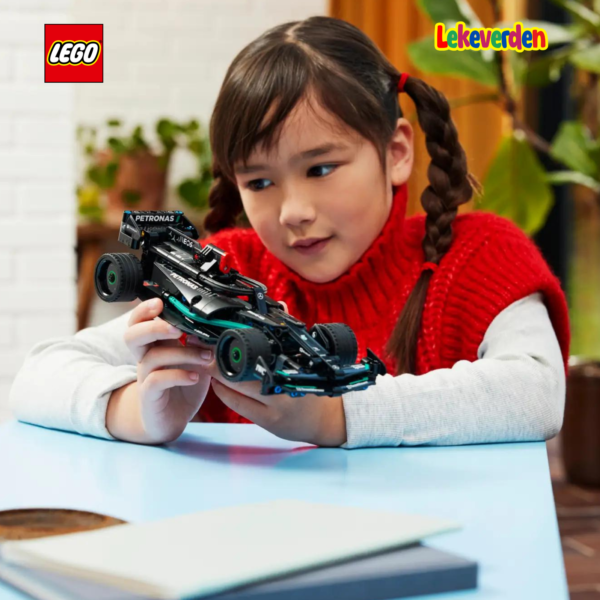 Lego 42165 technic mercedes amg f1 w14 pullback | nye lego® sett og leker | offisielle lego®-leker | lego byggesett for barn 5-12 år | julegaver til barn 5-12 år | flerfarget_8