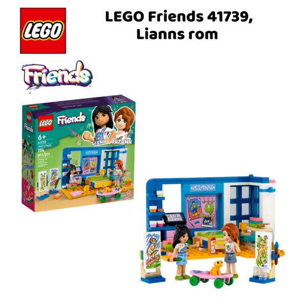 LEGO Friends 41739, Lianns rom | nye lego® sett og leker | offisielle lego®-leker | lego byggesett for barn 6-12 år | julegaver til barn 6-12 år | flerfarget_1