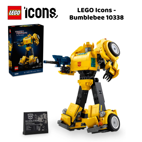 LEGO Icons 10338 Transformers Bumblebee | nye lego® sett og leker | offisielle lego®-leker | lego byggesett for voksne | julegaver til voksne | flerfarget_1