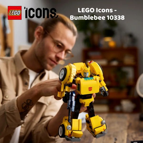 LEGO Icons 10338 Transformers Bumblebee | nye lego® sett og leker | offisielle lego®-leker | lego byggesett for voksne | julegaver til voksne | flerfarget_10