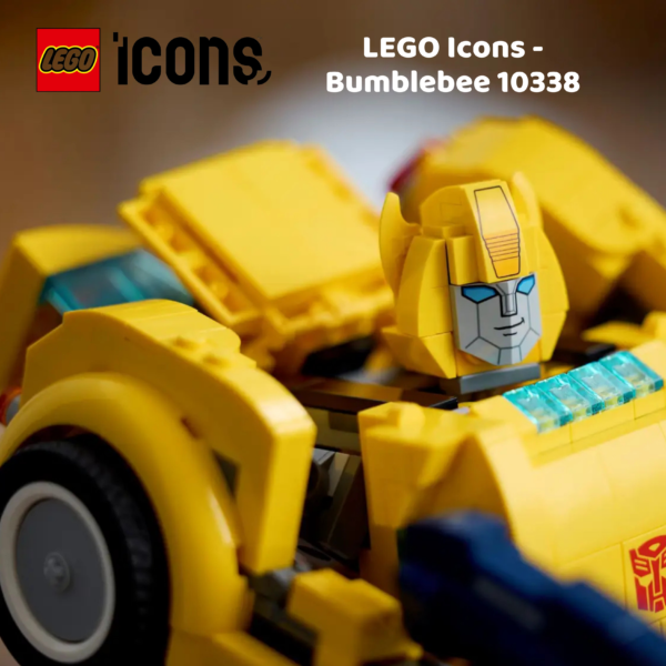 LEGO Icons 10338 Transformers Bumblebee | nye lego® sett og leker | offisielle lego®-leker | lego byggesett for voksne | julegaver til voksne | flerfarget_11