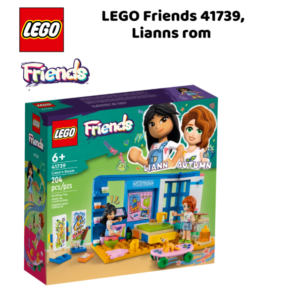LEGO Friends 41739, Lianns rom | nye lego® sett og leker | offisielle lego®-leker | lego byggesett for barn 6-12 år | julegaver til barn 6-12 år | flerfarget_2