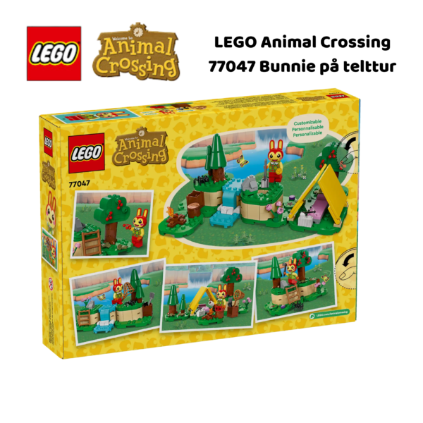 LEGO Animal Crossing 77047 Bunnie på telttur | nye lego® sett og leker | offisielle lego®-leker | lego byggesett for barn 6-12 år | julegaver til barn 6-12 år | flerfarget_2