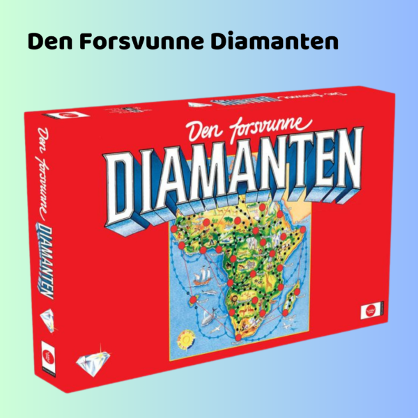Den Forsvunne Diamanten | brettspill for barn og voksne, familiebrettspill, 2-4 spillere | Brettspill for barn | Julegaver til låve_3