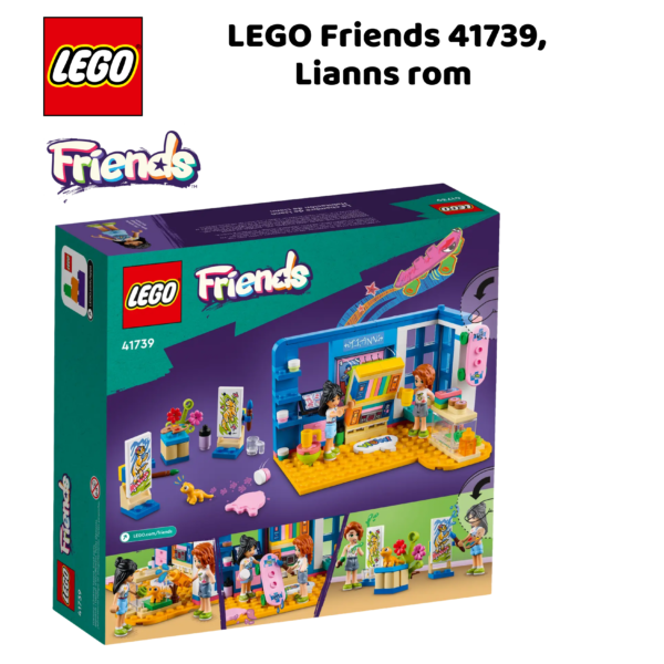 LEGO Friends 41739, Lianns rom | nye lego® sett og leker | offisielle lego®-leker | lego byggesett for barn 6-12 år | julegaver til barn 6-12 år | flerfarget_3