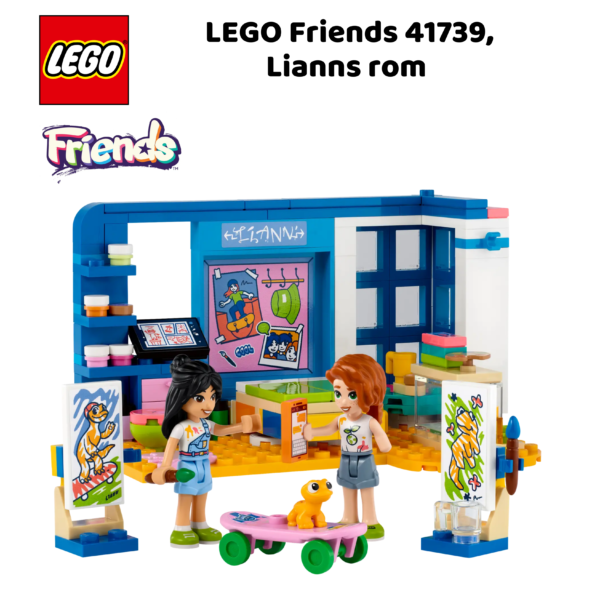 LEGO Friends 41739, Lianns rom | nye lego® sett og leker | offisielle lego®-leker | lego byggesett for barn 6-12 år | julegaver til barn 6-12 år | flerfarget_4