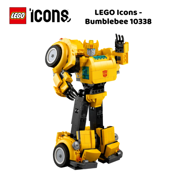 LEGO Icons 10338 Transformers Bumblebee | nye lego® sett og leker | offisielle lego®-leker | lego byggesett for voksne | julegaver til voksne | flerfarget_4