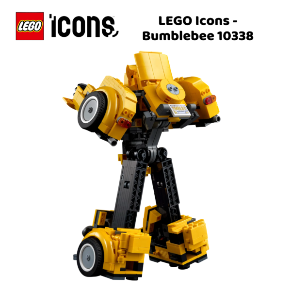 LEGO Icons 10338 Transformers Bumblebee | nye lego® sett og leker | offisielle lego®-leker | lego byggesett for voksne | julegaver til voksne | flerfarget_5