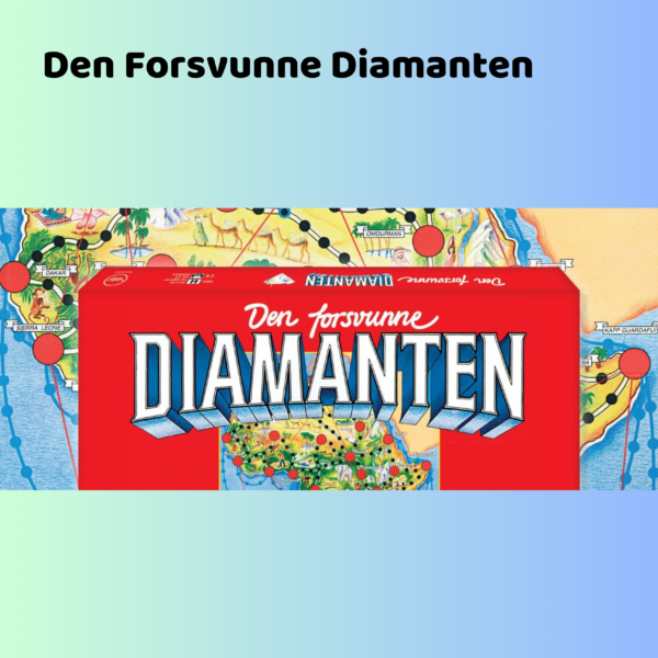 Den Forsvunne Diamanten | brettspill for barn og voksne, familiebrettspill, 2-4 spillere | Brettspill for barn | Julegaver til låve_6