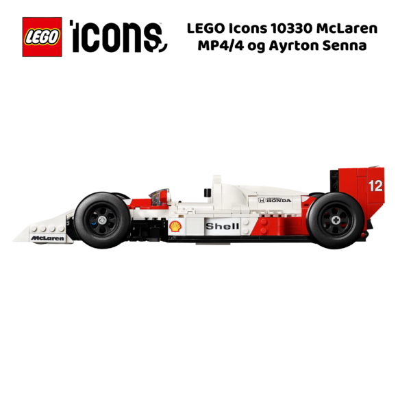 LEGO Icons 10330 McLaren MP4/4 og Ayrton Senna | nye lego® sett og leker | offisielle lego®-leker | lego byggesett for voksne | julegaver til voksne | Samle racerbil for voksne | flerfarget_6