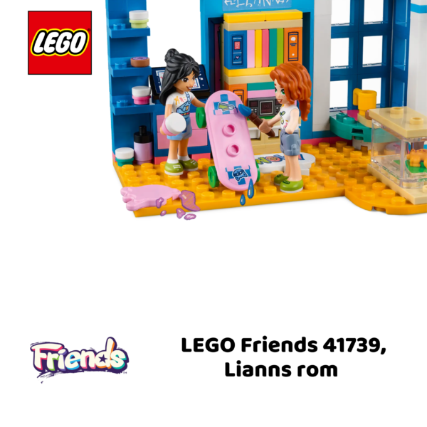 LEGO Friends 41739, Lianns rom | nye lego® sett og leker | offisielle lego®-leker | lego byggesett for barn 6-12 år | julegaver til barn 6-12 år | flerfarget_7