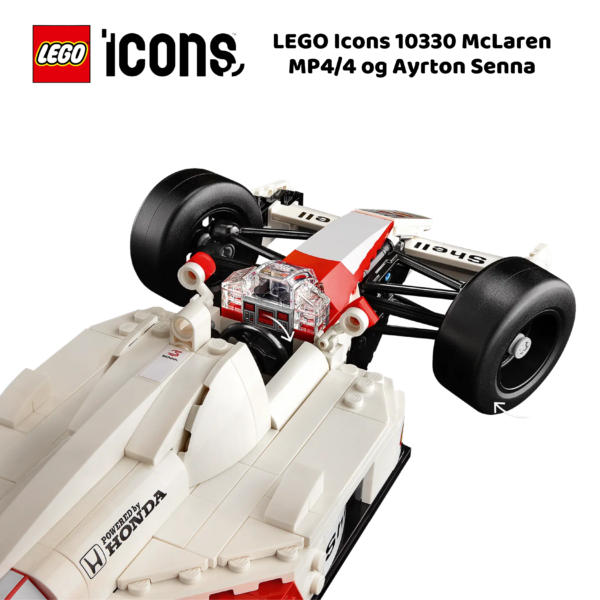 LEGO Icons 10330 McLaren MP4/4 og Ayrton Senna | nye lego® sett og leker | offisielle lego®-leker | lego byggesett for voksne | julegaver til voksne | Samle racerbil for voksne | flerfarget_8