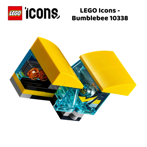 LEGO Icons 10338 Transformers Bumblebee | nye lego® sett og leker | offisielle lego®-leker | lego byggesett for voksne | julegaver til voksne | flerfarget_9