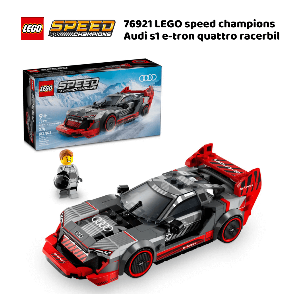 LEGO 76921 Audi s1 e-tron quattro racerbil | LEGO Speed Champions 76921