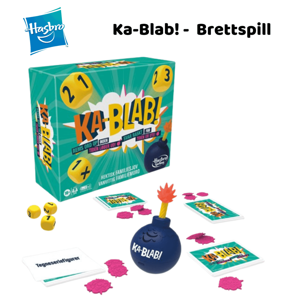 Ka-Blab! | Brettspill for barn, voksne, familie | Interessant sinn, strategispill for hjem, reise | 2-6 spillere, 10-25 min, ideell gave til gutter og jenter