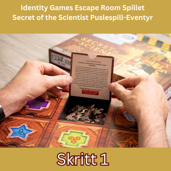 Escape Room Spillet Secret of the Scientist Puslespill-Eventyr- Identity Games | Puslespill og rømningsrom i ett for voksne og tenåringer_3
