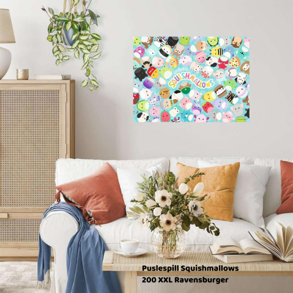 Puslespill squishmallows 200 XXL brikker Ravensburger | Puslespill for barn og voksne | Puslespill for barn | Gaver til barn_5