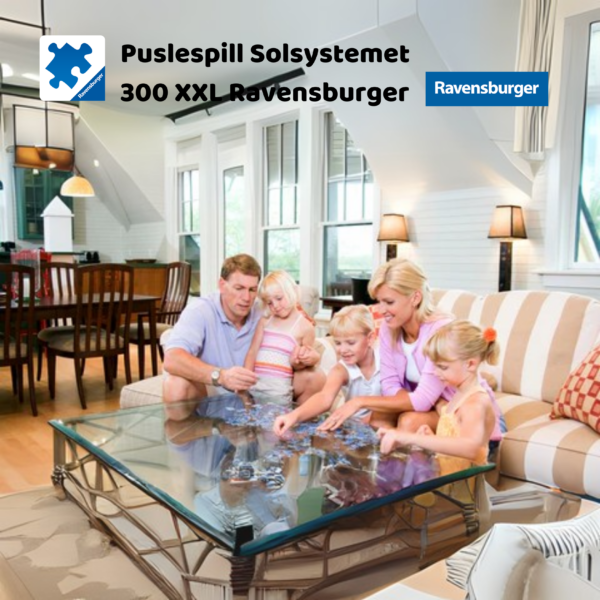 Puslespill solsystemet 300 XXL brikker Ravensburger | Puslespill for barn og voksne | Puslespill for barn | Gaver til barn_5
