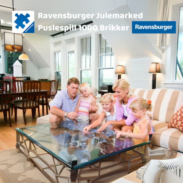 Puslespill julemarked 1000 brikker Ravensburger | Puslespill for barn og voksne | Puslespill for barn | Gaver til barn_6