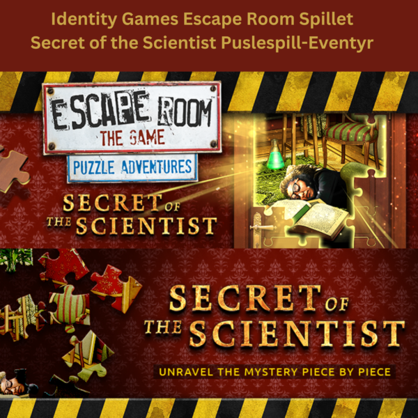 Escape Room Spillet Secret of the Scientist Puslespill-Eventyr- Identity Games | Puslespill og rømningsrom i ett for voksne og tenåringer_9