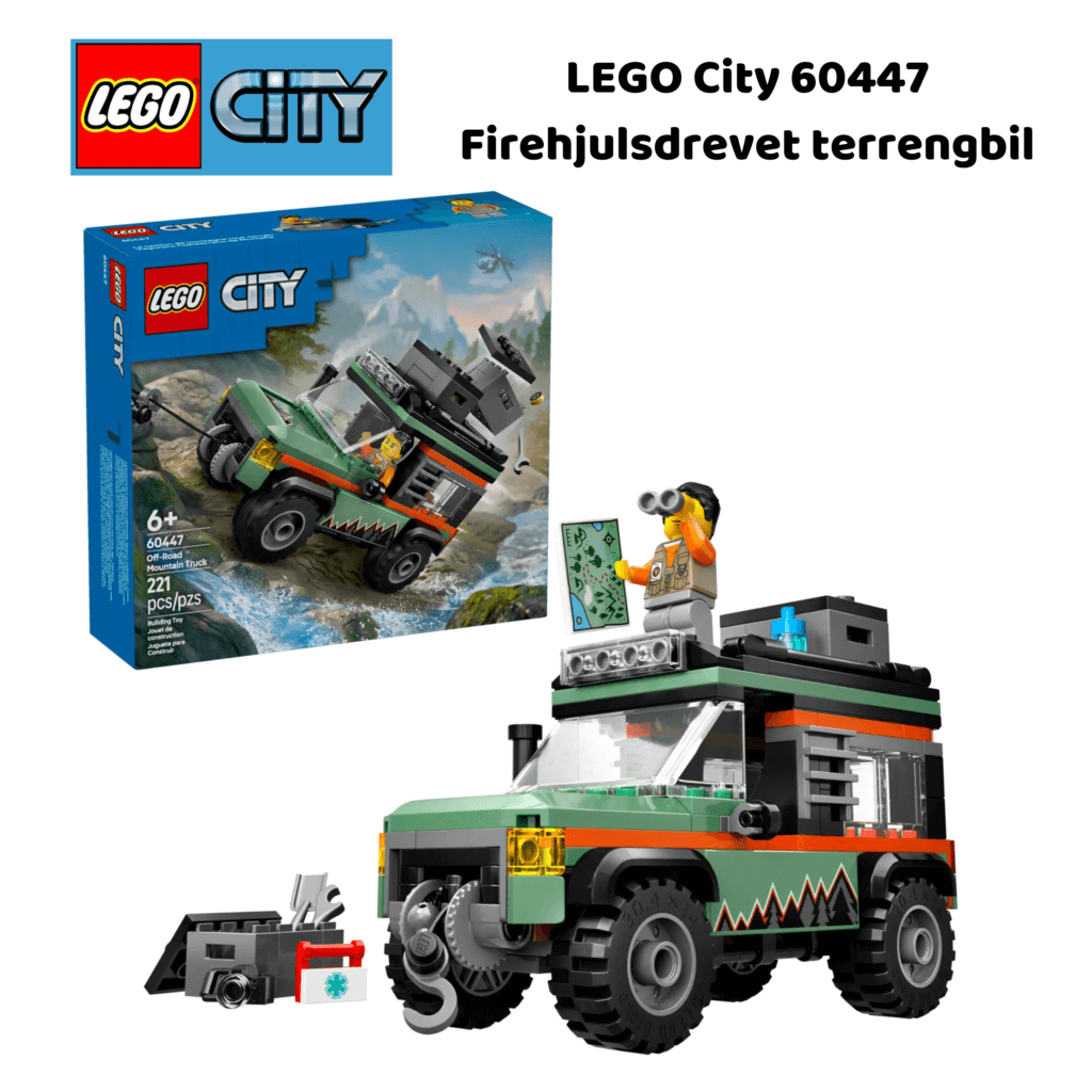 LEGO 60447 Firehjulsdrevet terrengbil | LEGO City 60447