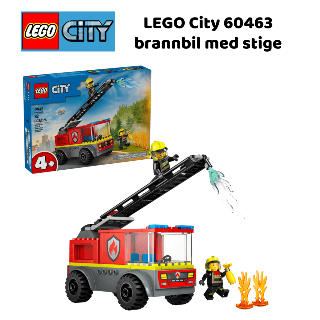 LEGO 60463 Brannbil med stige | LEGO City 60463