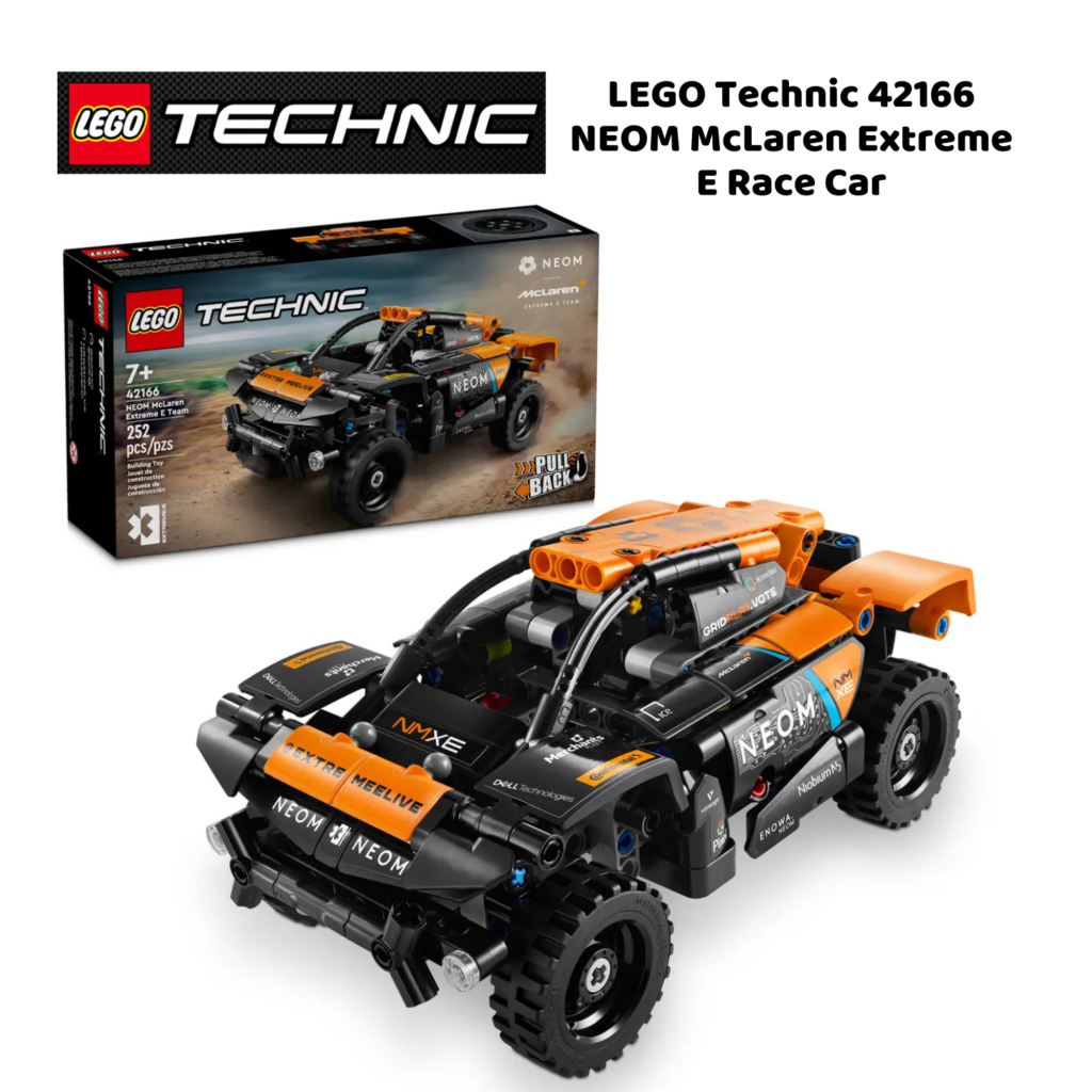 LEGO Technic 42166 NEOM McLaren Extreme E Race Car | Nye LEGO® sett og leker | Offisielle LEGO®-leker | LEGO byggesett for barn fra 7 år og oppover | gaver til barn 7 år og oppover