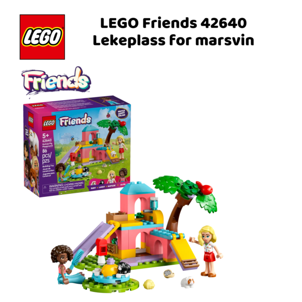 LEGO Friends 42640 Lekeplass for marsvin | LEGO byggesett for barn fra 5 år og oppover | gaver til barn 5 år og popover_1
